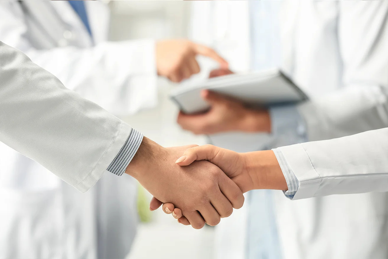 Doctors Handshake 2